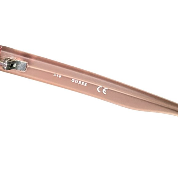 Guess Bordeaux Square Women Sunglasses GU7612 Pink Acetate 55-18-145 - Picture 10 of 10